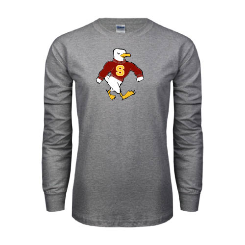  Grey Long Sleeve T Shirt - Sammy the Sea Gull
