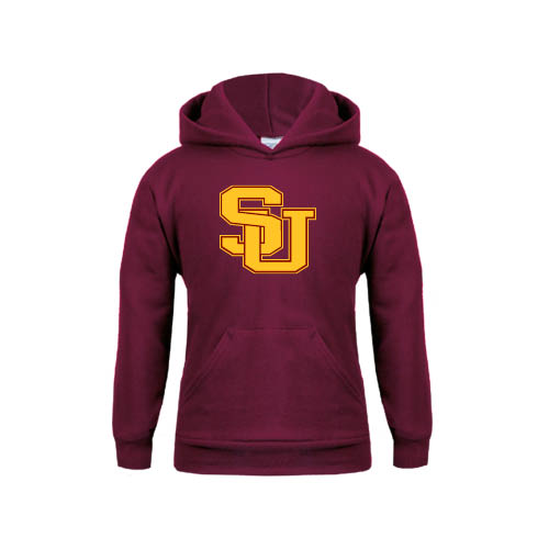  Youth Maroon Fleece Hoodie - SU