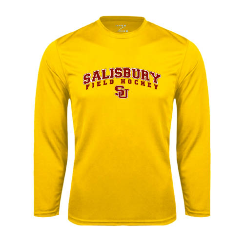  Gold Performance Long Sleeve Shirt - Field Hockey