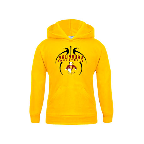  Youth Gold Fleece Hoodie - Graphics in Basketball