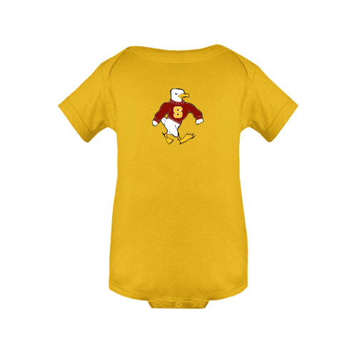  Gold Infant Onesie - Sammy the Sea Gull