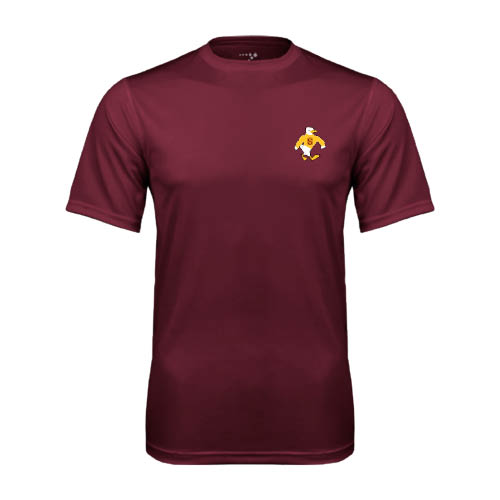 Maroon Performance Tee - Sammy the Sea Gull