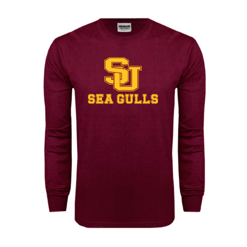 Main Image for  Maroon Long Sleeve T-Shirt