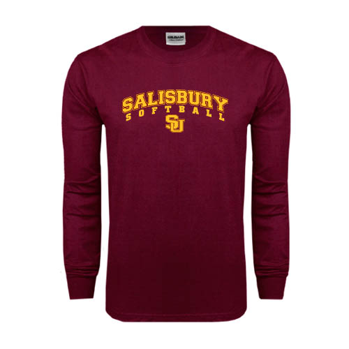 Main Image for  Maroon Long Sleeve T-Shirt