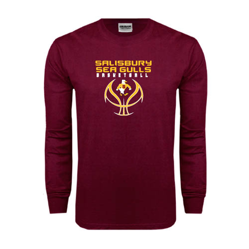 Main Image for  Maroon Long Sleeve T-Shirt