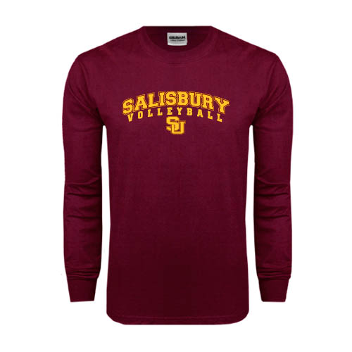Main Image for  Maroon Long Sleeve T-Shirt