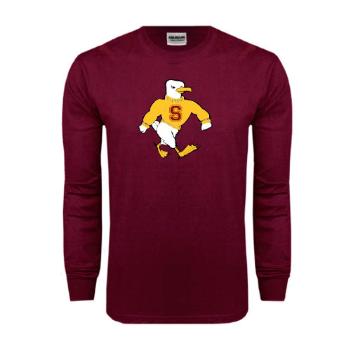 Main Image for  Maroon Long Sleeve T-Shirt