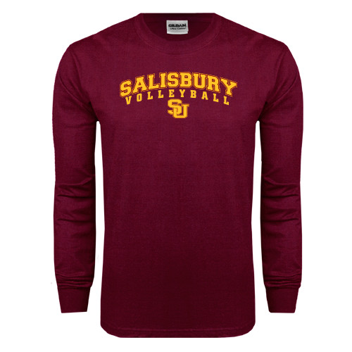 Main Image for  Maroon Long Sleeve T-Shirt