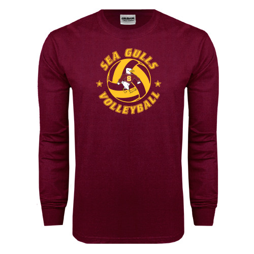 Main Image for  Maroon Long Sleeve T-Shirt