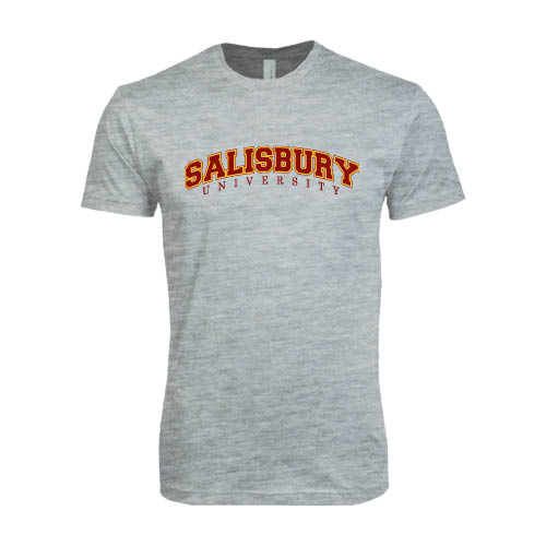 Main Image for  Next Level Heather Grey SoftStyle T Shirt