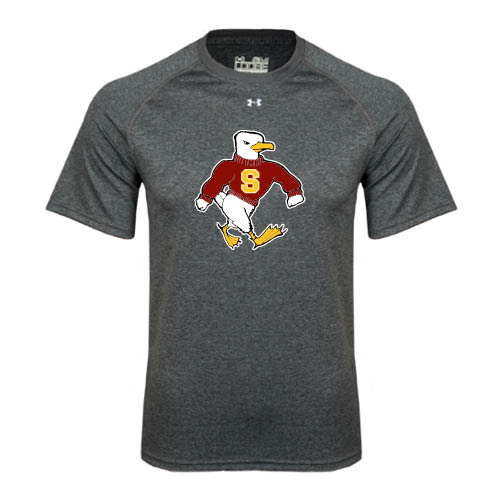  Under Armour Carbon Heather Tech Tee - Sammy the Sea Gull