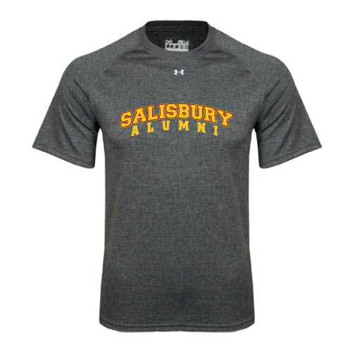  Under Armour Carbon Heather Tech Tee - Alumni