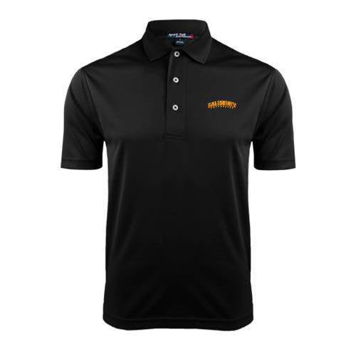  Black Dry Mesh Polo - Arched Salisbury University