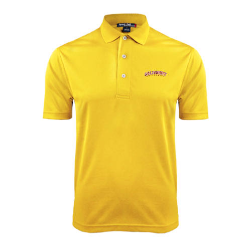  Gold Dry Mesh Polo - Arched Salisbury University