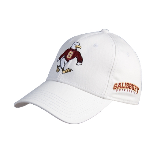  White Structured Adjustable Pro Style Hat - Sammy the Sea Gull