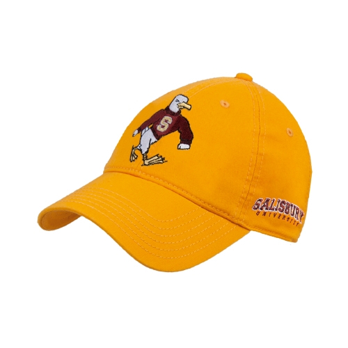  Gold Unstructured Adjustable Low Profile Hat - Sammy the Sea Gull