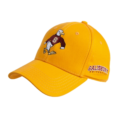  Gold Structured Adjustable Pro Style Hat - Sammy the Sea Gull