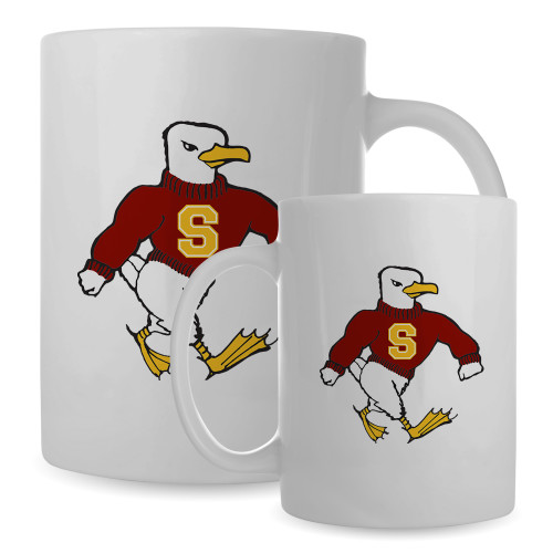  Full Color White Mug 15oz - Sammy the Sea Gull