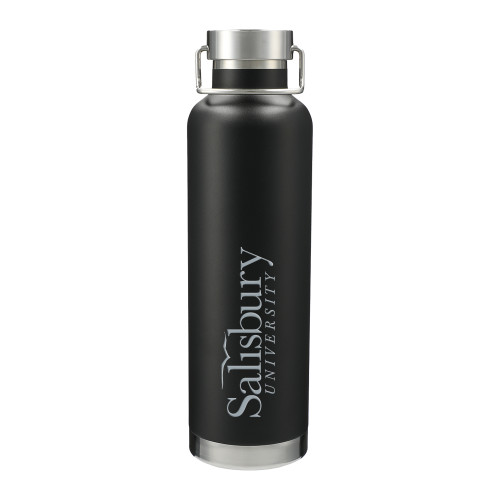  Thor Copper Vacuum Insulated Black Bottle 32oz - Salisbury University Engraved