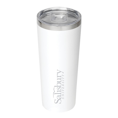  Thor Vacuum Insulated White Tumbler 22oz - Salisbury University Engraved