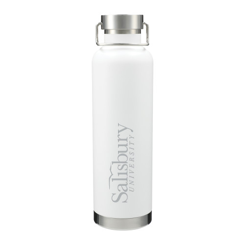  Thor Copper Vacuum Insulated White Bottle 32oz - Salisbury University Engraved