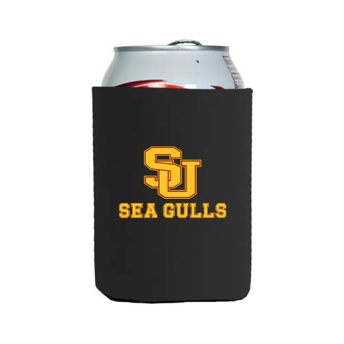  Neoprene Black Can Holder - SU Sea Gulls