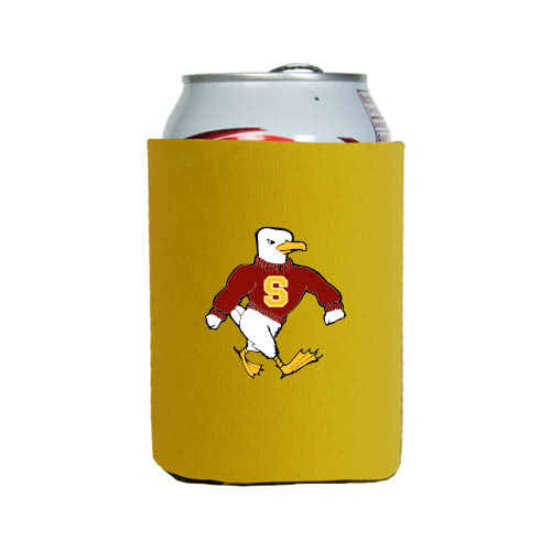  Neoprene Gold Can Holder - Sammy the Sea Gull