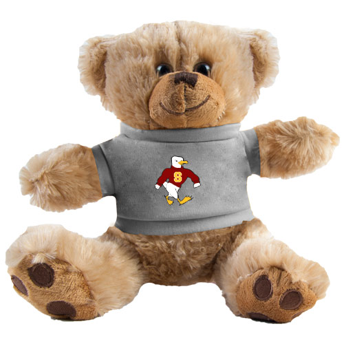  Plush Big Paw 8 1/2 inch Brown Bear w/Grey Shirt - Sammy the Sea Gull