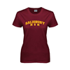 Thumbnail image for  Womens Maroon Short Sleeve Tee