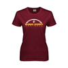 Thumbnail image for  Womens Maroon Short Sleeve Tee