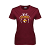 Thumbnail image for  Womens Maroon Short Sleeve Tee