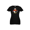 Thumbnail image for  Next Level Girls Black Fashion Fit T Shirt