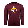 Thumbnail image for  Maroon Performance Long Sleeve Shirt