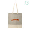 Thumbnail image for  Split Recycled Grey Cotton Twill Convention Tote