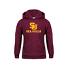 Thumbnail image for  Youth Maroon Fleece Hoodie