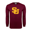 Thumbnail image for  Maroon Long Sleeve T-Shirt