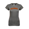 Thumbnail image for  Next Level Womens Charcoal Boyfriend Tee