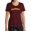 Thumbnail image for  Womens Maroon Performance Short Sleeve Tee