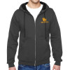 Thumbnail image for  Charcoal Fleece Full Zip Hoodie