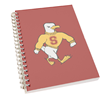 Thumbnail image for  Clear 7 x 10 Spiral Journal Notebook