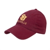 Thumbnail image for  Maroon Unstructured Adjustable Low Profile Hat