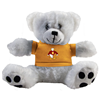 Thumbnail image for  Plush Big Paw 8 1/2 inch White Bear w/Gold Shirt