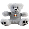 Thumbnail image for  Plush Big Paw 8 1/2 inch White Bear w/Grey Shirt