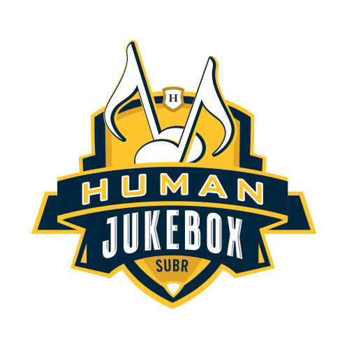  Small Decal - The Human Jukebox Official Mark