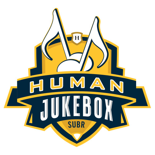  Extra Large Decal - The Human Jukebox Official Mark