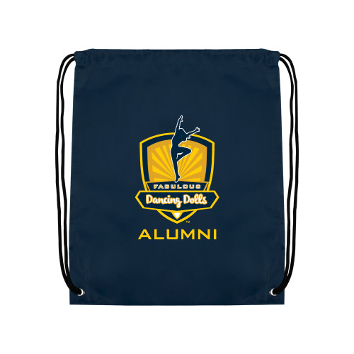  Navy Drawstring Backpack - Fabulous Dancing Dolls Alumni