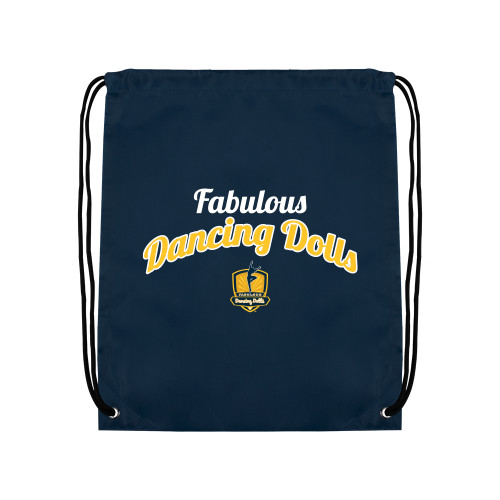  Navy Drawstring Backpack - Fabulous Dancing Dolls Script