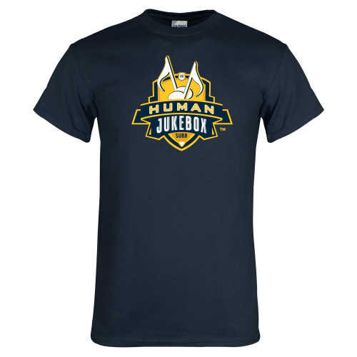  Navy T Shirt - The Human Jukebox Official Mark