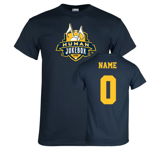  Navy T Shirt - The Human Jukebox Official Mark