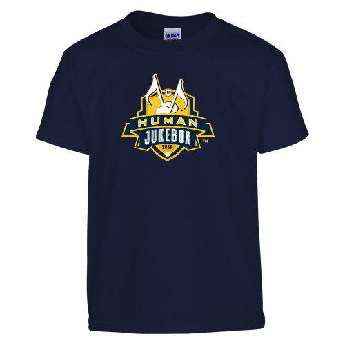  Youth Navy T Shirt - The Human Jukebox Official Mark